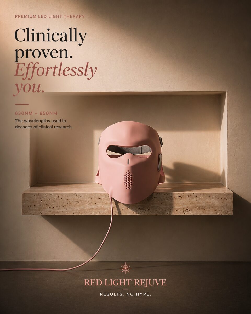 Clinically proven red light therapy